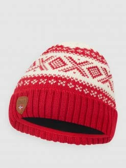 Dale Of Norway Mütze Aus Merinowolle Modell 'Cortina' - Rot