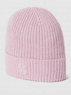 S.Oliver RED LABEL Mütze Mit Label-Detail - Rosa