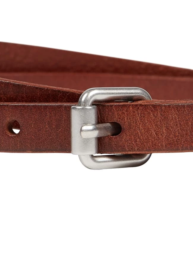 Marc O'Polo Gürtel Aus Leder Modell 'Enna' - Cognac 2 Marc O'Polo Gürtel Aus Leder Modell 'Enna' - Cognac – Bild 2