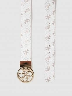 Guess Gürtel Mit Allover-Logo-Muster - Weiß -ARMEDANGELS-shop 9983ce288koj0j1p89430kakap844jqj959j8di69t84ol9p9kqk8hamah754ka4a4p3igqma535cgqga53jcc1mchimac1i74om4c9kc8r36e1kccr3cob1cco6acpg6oqm6c8