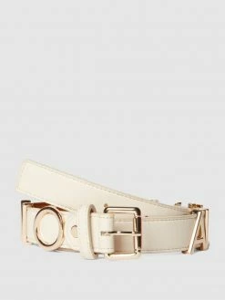VALENTINO BAGS Gürtel Mit Dornschließe - Ecru