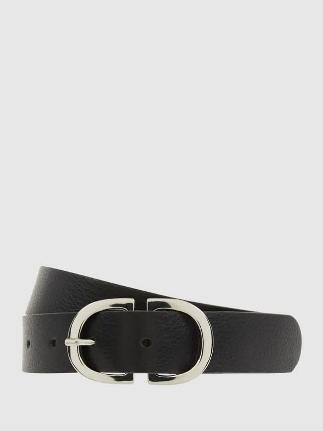 Admü Belts Ledergürtel Mit Dornschließe - Schwarz 1 Admü Belts Ledergürtel Mit Dornschließe - Schwarz