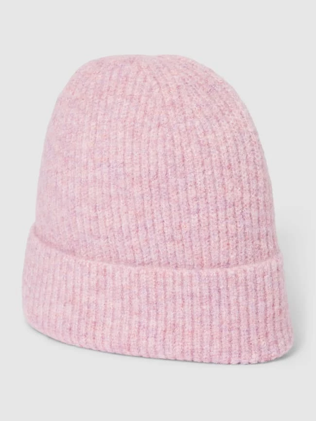 MbyM Beanie In Strick-Optik Modell 'Muskan' - Rosa Meliert