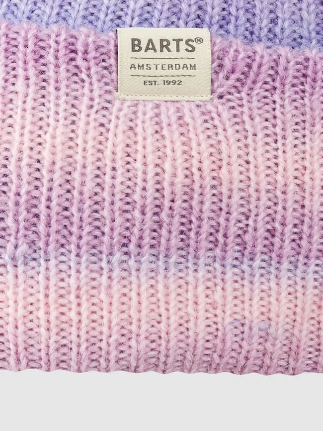 Barts Beanie Mit Allover-Muster - Lila Meliert – Bild 2