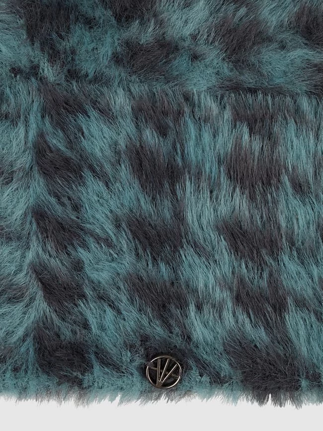 Loevenich Mütze Mit Hahnentritt - Mint – Bild 2