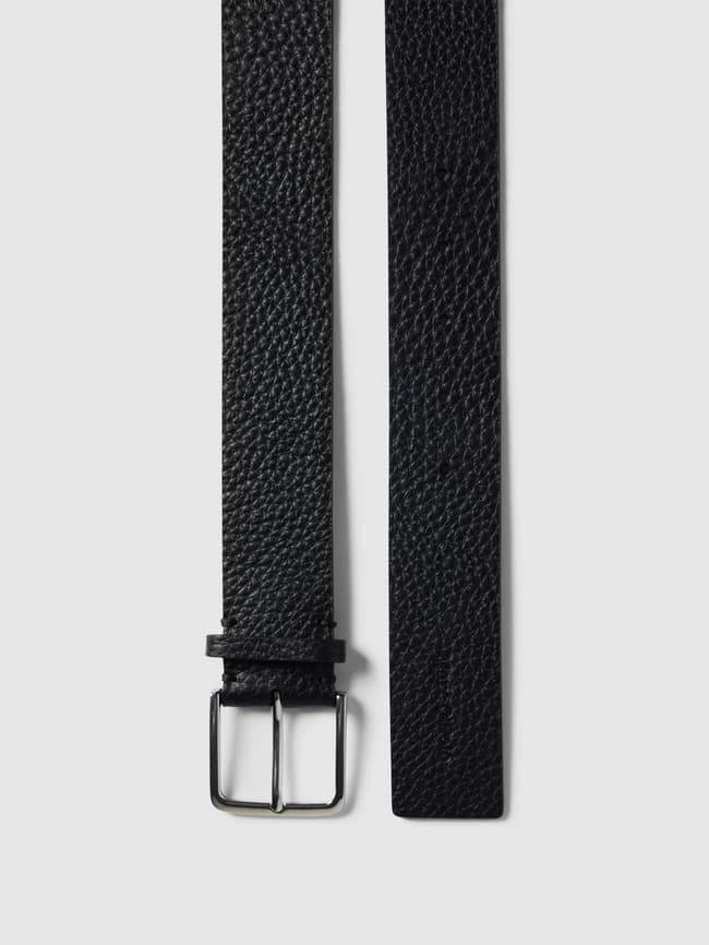 Marc O'Polo Ledergürtel Mit Feinem Muster Modell 'SANU' - Schwarz – Bild 3