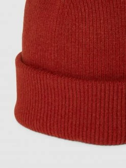 Alternative view of Gant Beanie In Strick-Optik - Rostrot