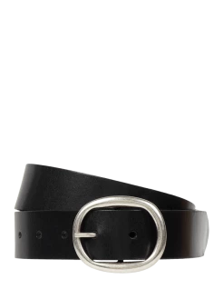 Weinmann Gürtel Aus Leder - Schwarz