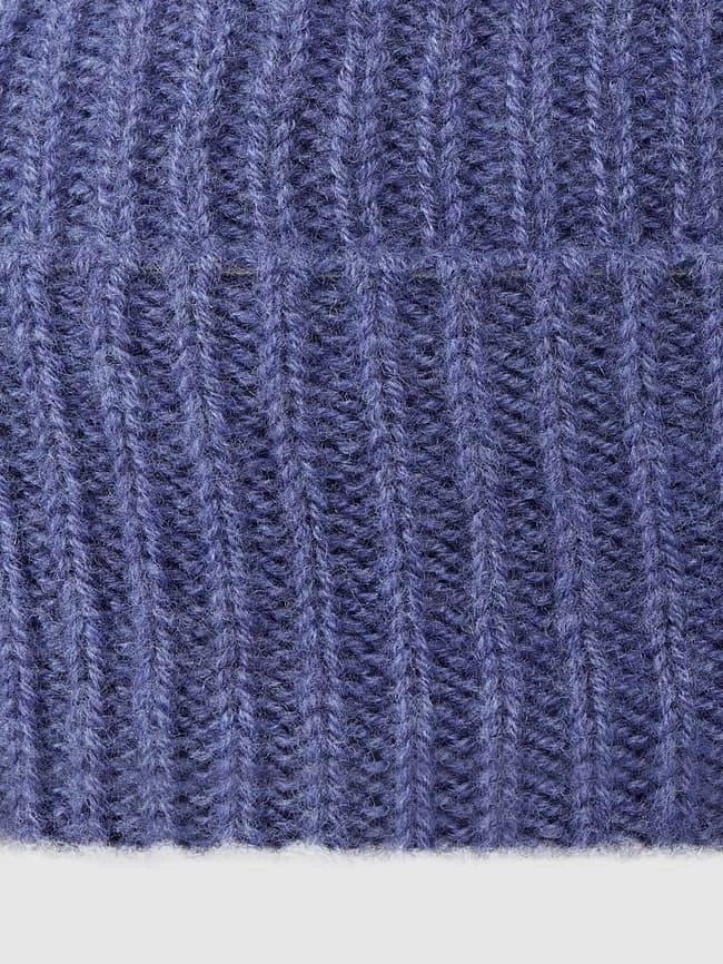 MAERZ Muenchen Mütze Aus Merinowolle - Royalblau – Bild 2