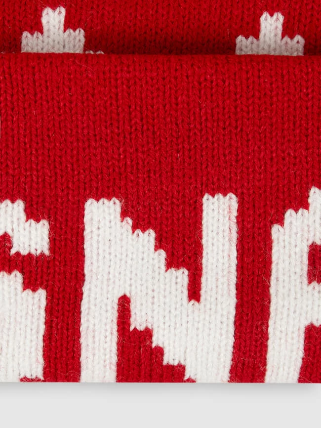 CAPELLI NEW YORK Pudelmütze Mit Lichteffekten - Rot – Bild 2