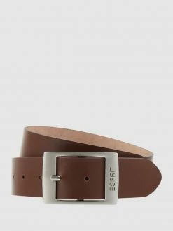 Esprit Ledergürtel Mit Dornschließe Modell 'Xoctavia' - Mittelbraun