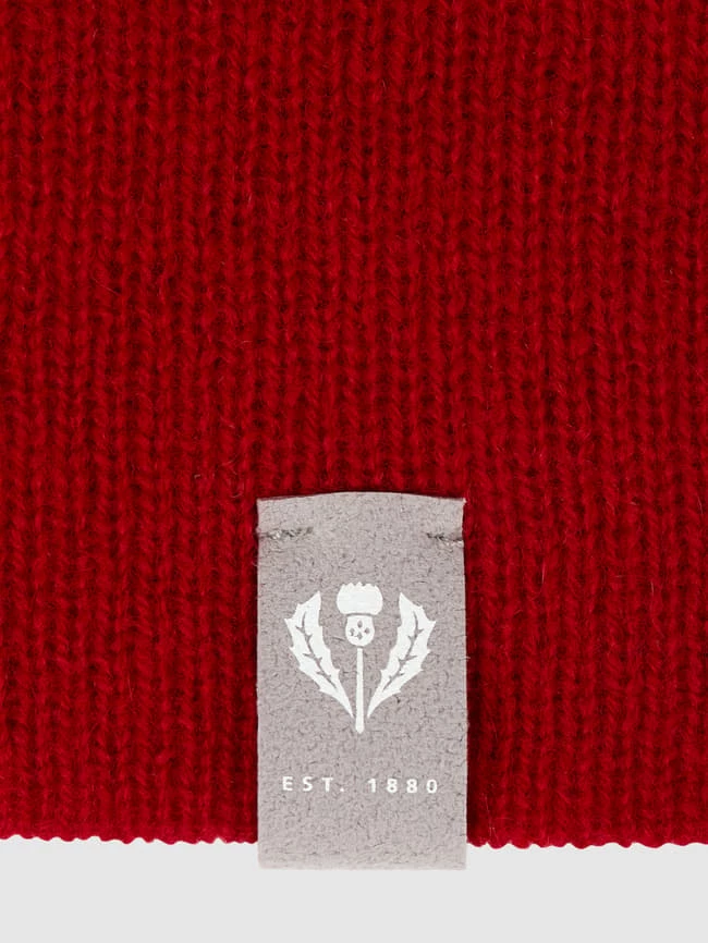 Fraas Beanie Aus Kaschmir - Rot – Bild 2