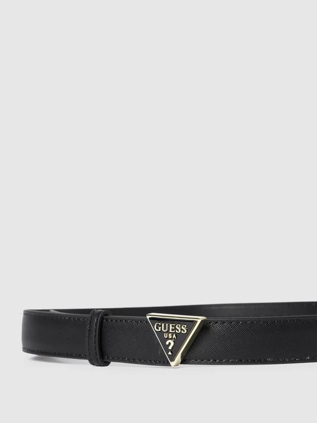Guess Gürtel Mit Label-Detail - Schwarz – Bild 2