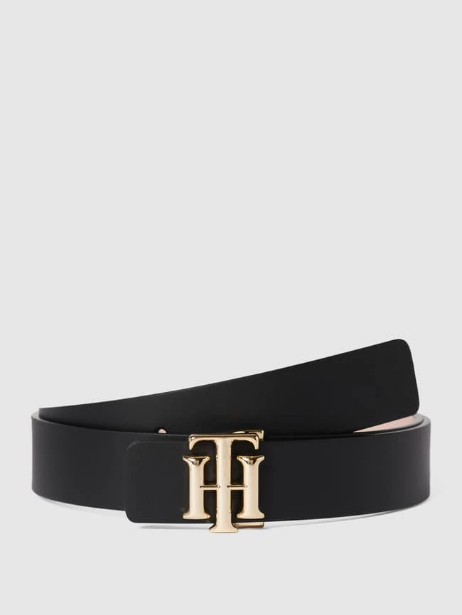Tommy Hilfiger Ledergürtel Mit Pinschließe - Schwarz 1 Tommy Hilfiger Ledergürtel Mit Pinschließe - Schwarz