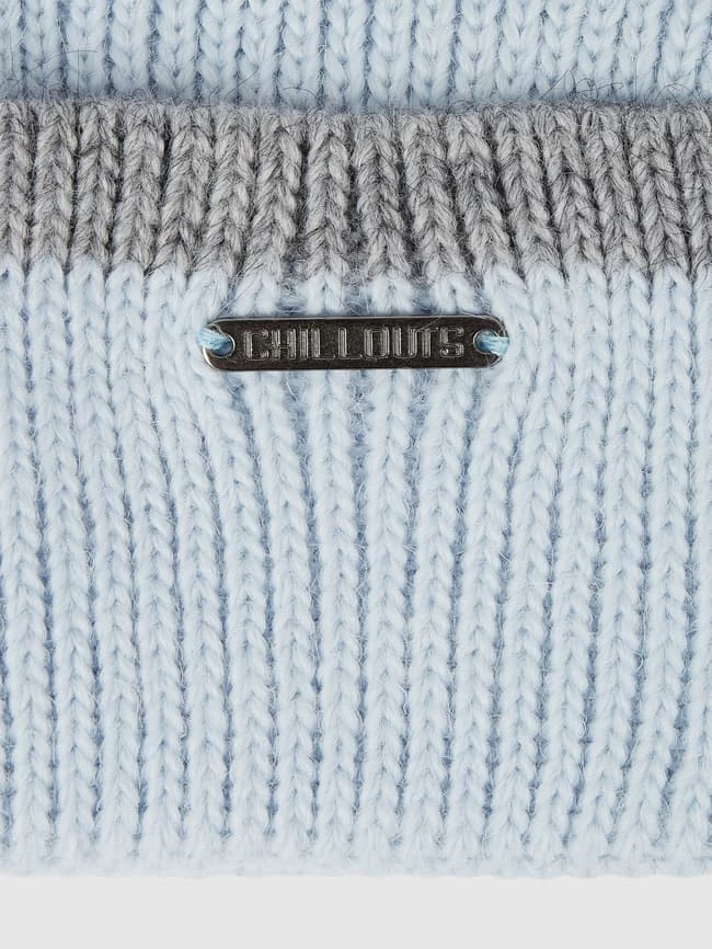 Chillouts Beanie Mit Rippenstruktur Modell 'Wilma' - Hellblau – Bild 2