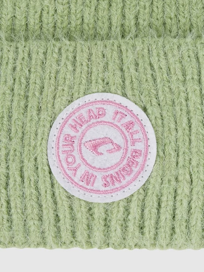 Chillouts Mütze Mit Rippenstruktur Modell 'Alba' - Hellgrün – Bild 2