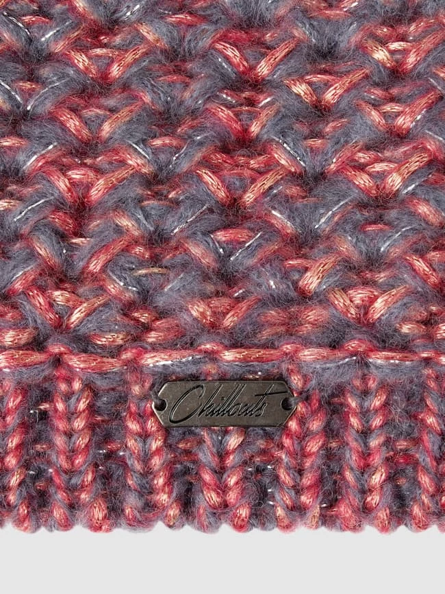 Chillouts Beanie Mit Woll-Anteil Modell 'Ivonne' - Lila Meliert – Bild 2