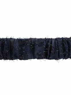 Alternative view of Becksöndergaard Haarband Aus Chiffon Modell 'Glitrala' - Dunkelblau