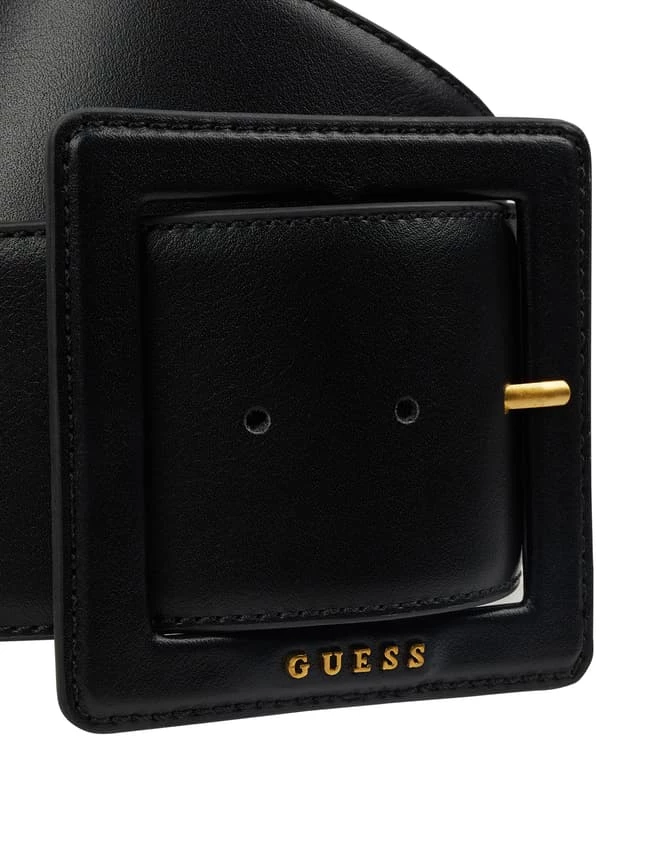 Guess Gürtel In Leder-Optik - Schwarz 2 Guess Gürtel In Leder-Optik - Schwarz – Bild 2