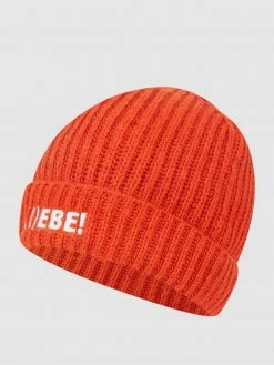 Miss Goodlife Beanie Mit Alpaka-Anteil - Orange