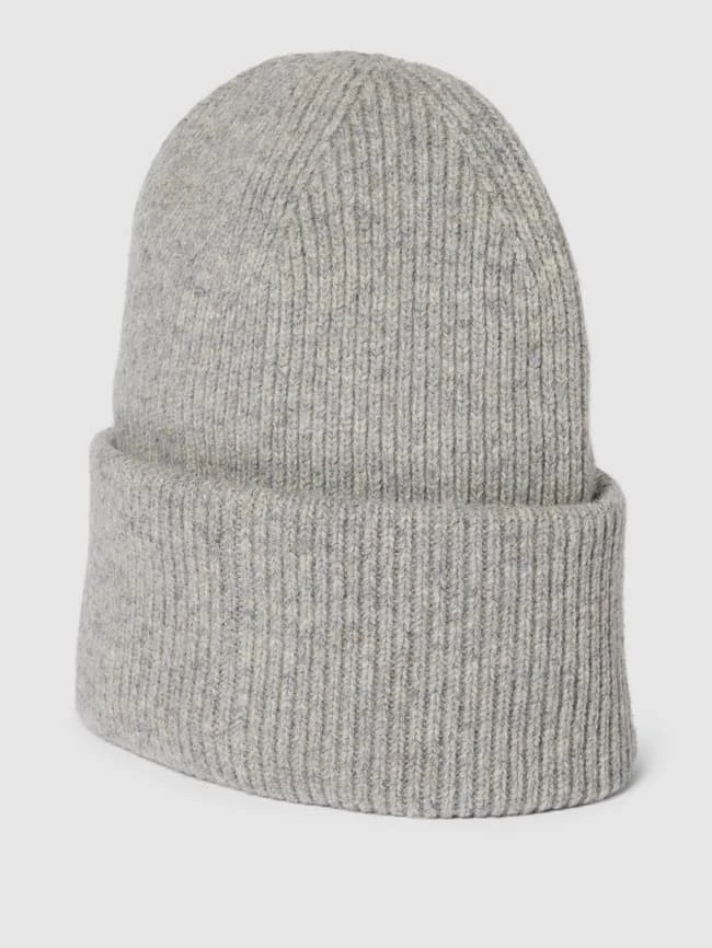 Gant Beanie In Strick-Optik - Mittelgrau Meliert 1 Gant Beanie In Strick-Optik - Mittelgrau Meliert