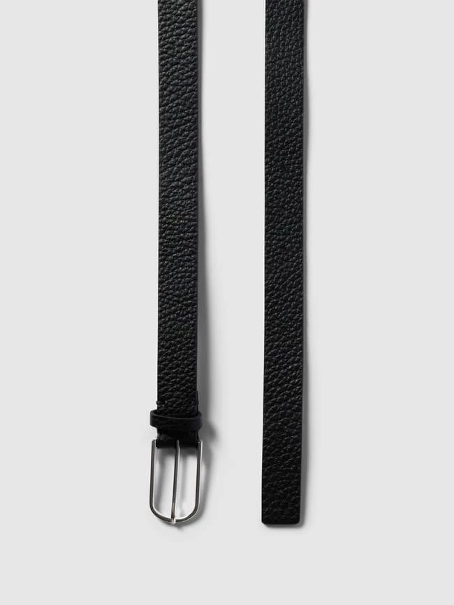 Marc O'Polo Ledergürtel Mit Feinem Muster Modell 'SANJA' - Schwarz – Bild 3