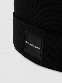 Alternative view of Peak Performance Beanie Aus Woll-Mix Mit Label-Patch Modell 'Switch Hat' - Schwarz