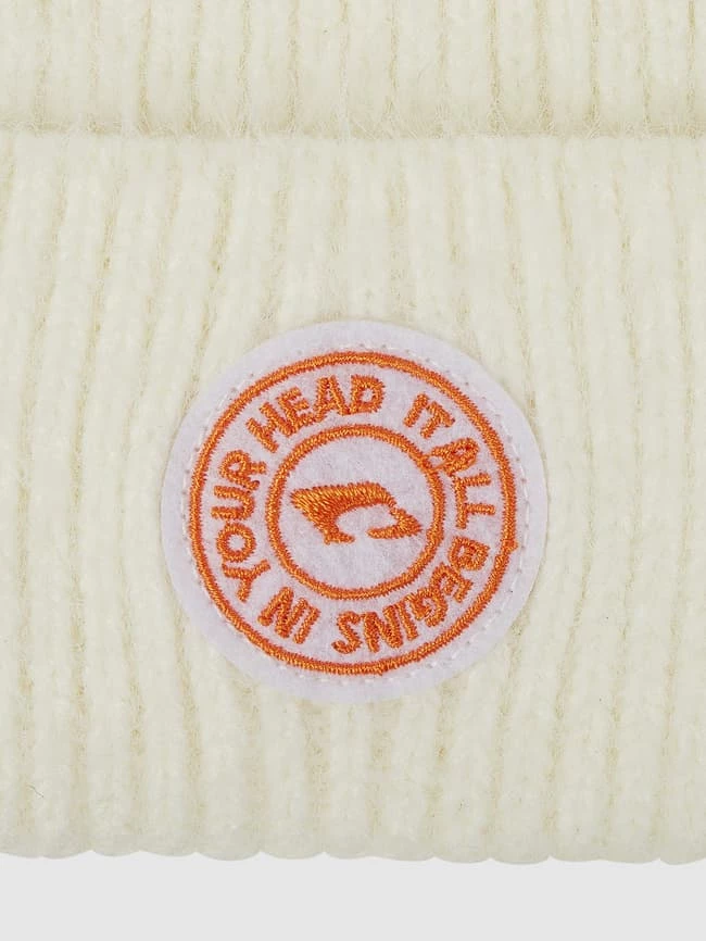 Chillouts Mütze Mit Rippenstruktur Modell 'Alba' - Offwhite – Bild 2