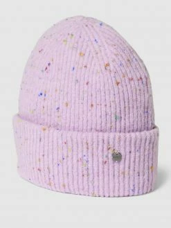 Esprit Beanie Mit Label-Detail Modell 'K_Nep' - Flieder