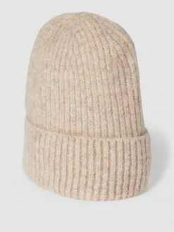 ICHI Beanie In Strick-Optik Modell 'IAKIMMA HAT' - Ecru