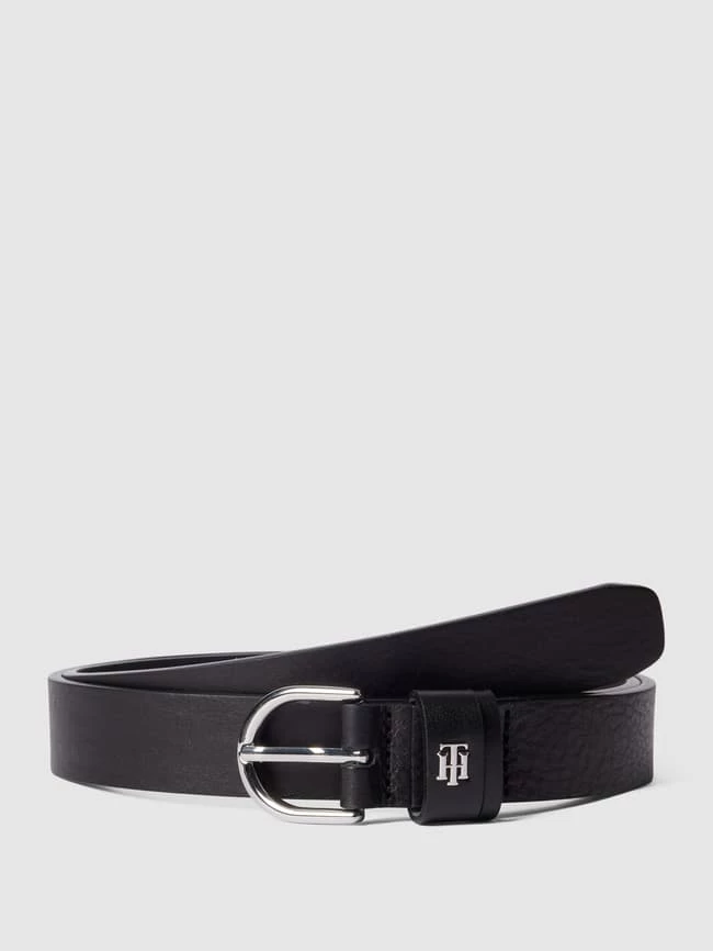 Tommy Hilfiger Ledergürtel Mit Dornschließe - Schwarz