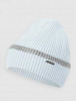 Chillouts Beanie Mit Rippenstruktur Modell 'Wilma' - Hellblau