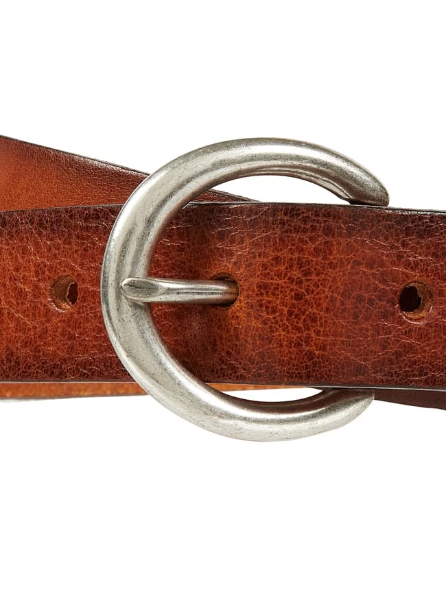 S.Oliver RED LABEL Gürtel Aus Leder - Cognac – Bild 2