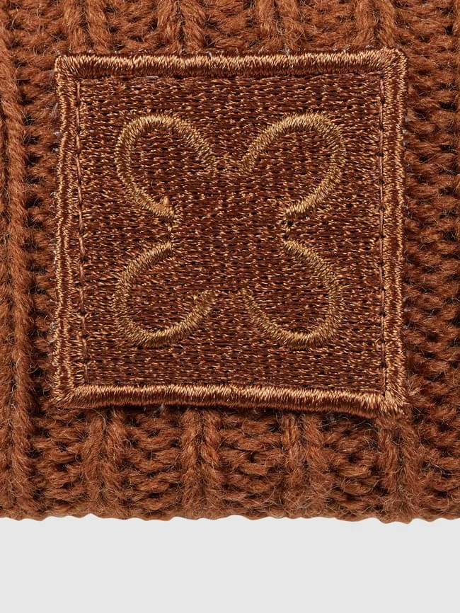 Codello Mütze Mit Fleecefutter - Mittelbraun – Bild 2