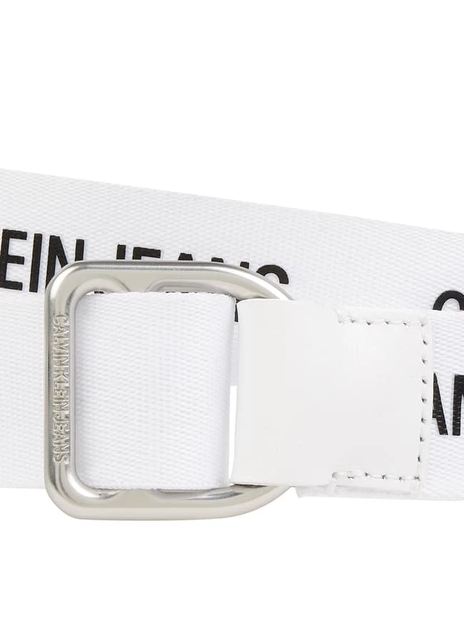 Calvin Klein Jeans Gürtel Mit Lederbesatz - Weiß – Bild 2