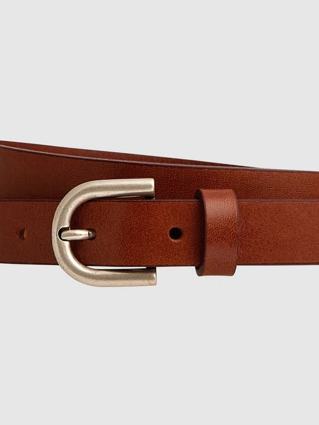 Esprit Ledergürtel Mit Dornschließe - Mittelbraun – Bild 2