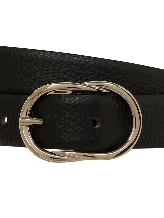 Weinmann Gürtel Aus Leder - Schwarz – Bild 2