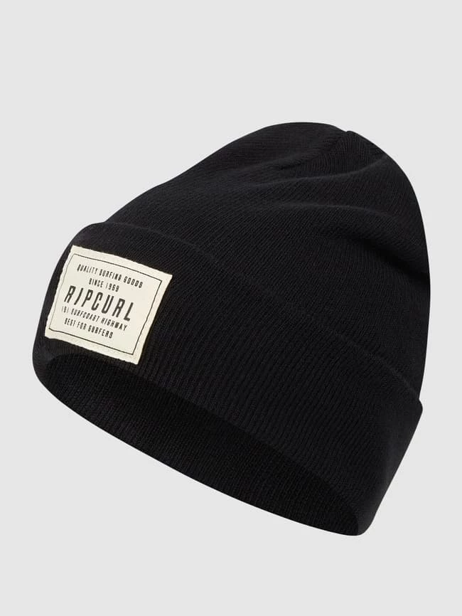 Rip Curl Beanie Mit Logo - Schwarz