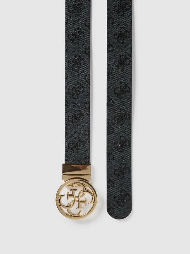 Guess Gürtel Mit Allover-Druck - Taupe – Bild 3