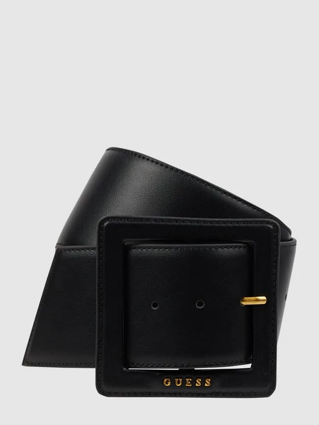 Guess Gürtel In Leder-Optik - Schwarz 1 Guess Gürtel In Leder-Optik - Schwarz