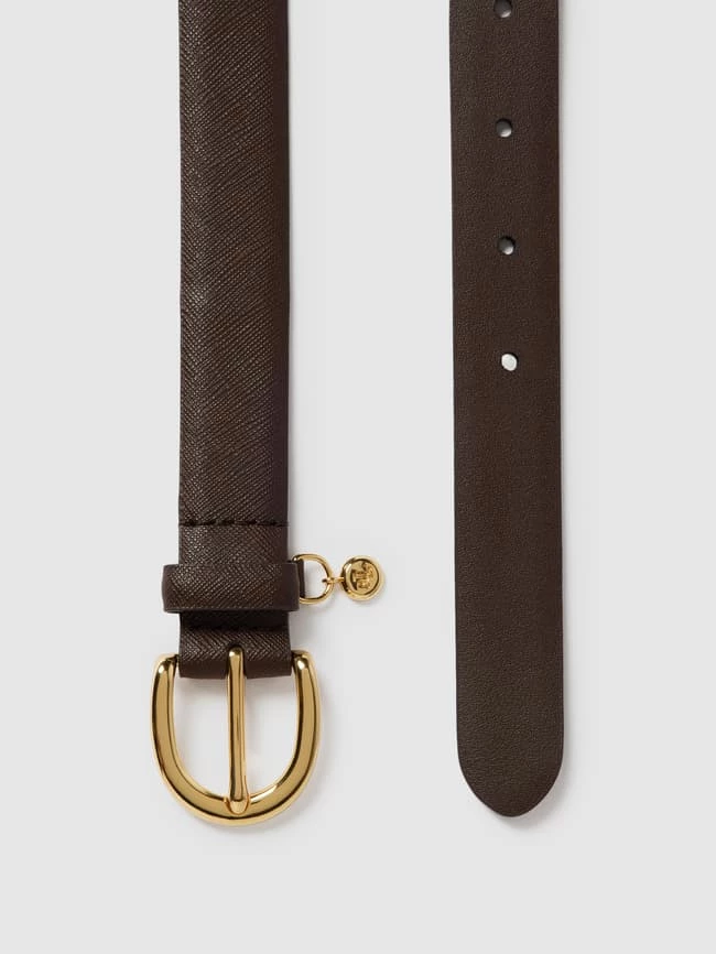 Lauren Ralph Lauren Gürtel Mit Dornschließe Modell 'CHARM' - Mittelbraun – Bild 3