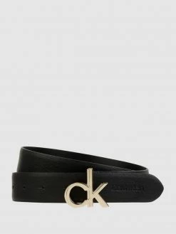 CK Calvin Klein Gürtel Mit Logo-Schließe - Schwarz
