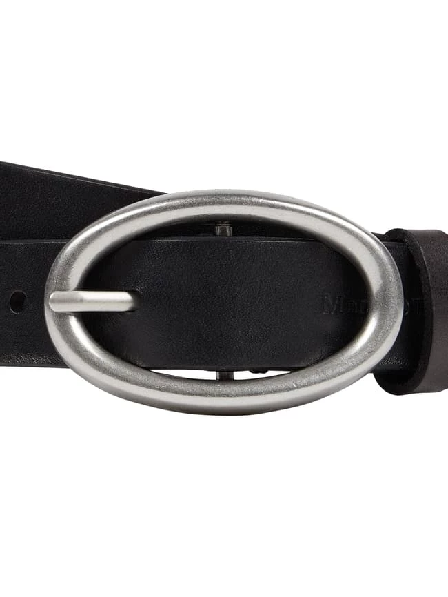 Marc O'Polo Gürtel Aus Leder Modell 'Elly' - Schwarz – Bild 2