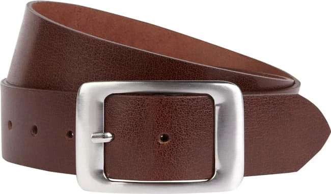 Admü Belts Ledergürtel Mit Dornschließe - Dunkelbraun 4 Admü Belts Ledergürtel Mit Dornschließe - Dunkelbraun – Bild 4